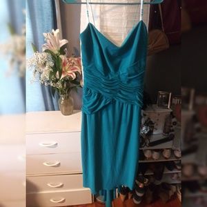 Fancy Turquiose Party Dress